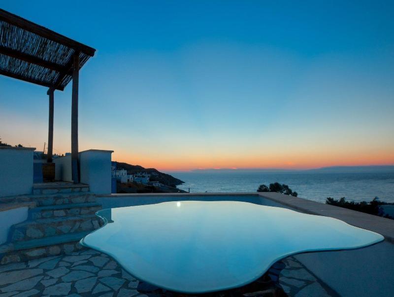 Acqua Blu Boutique Villas Skála Exterior foto